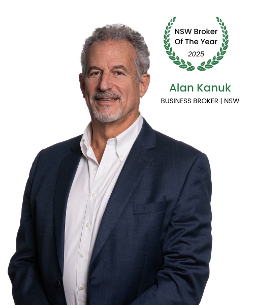 Photo of Alan Kanuk - 2025 NSW Broker of the Year at Morgan Business Sales