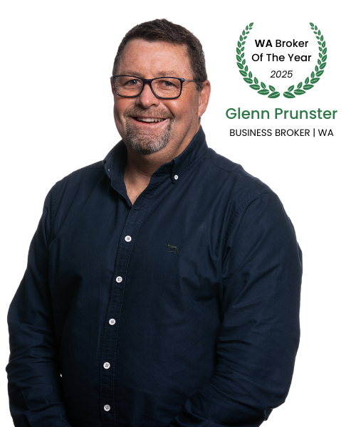 Photo of Glenn Prunster - 2025 WA Broker of the Year at Morgan Business Sales