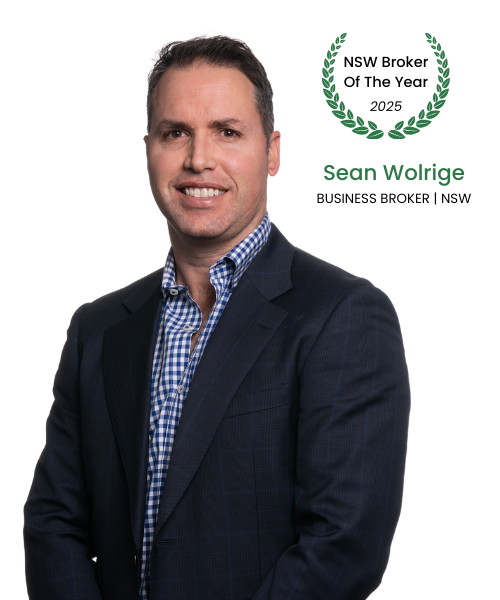 Photo of Sean Wolrige - 2025 NSW Broker of the Year at Morgan Business Sales