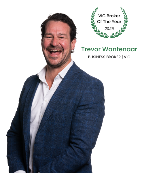 Photo of Trevor Wantenaar - 2025 VIC Broker of the Year at Morgan Business Sales